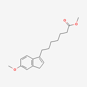 Methyl 7-(6-methoxy-1H-inden-3-yl)heptanoate