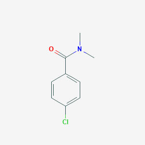 molecular formula C9H10ClNO B085207 4-氯-N,N-二甲基苯甲酰胺 CAS No. 14062-80-7