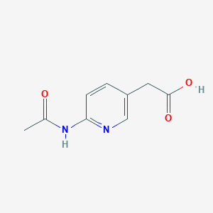 (6-Acetylamino-pyridin-3-yl)-acetic acid