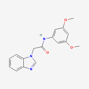 2-(1H-Benzimidazol-1-yl)-N-(3,5-dimethoxyphenyl)acetamide