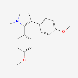 2,3-bis(4-methoxyphenyl)-1-methyl-1H-pyrrole