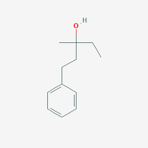 molecular formula C12H18O B085208 3-甲基-1-苯基-3-戊醇 CAS No. 10415-87-9