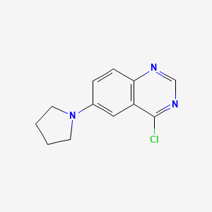 4-Chloro-6-(1-pyrrolidinyl)quinazoline