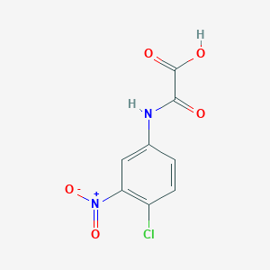 2-(4-Chloro-3-nitroanilino)-2-oxoacetic acid