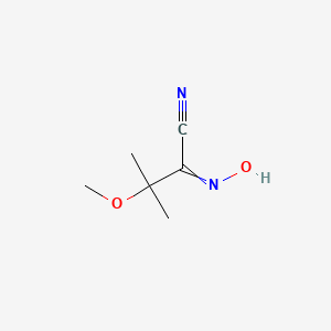 2-(Hydroxyimino)-3-methoxy-3-methylbutanenitrile