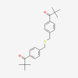 1,1'-[Sulfanediylbis(methylene-4,1-phenylene)]bis(2,2-dimethylpropan-1-one)
