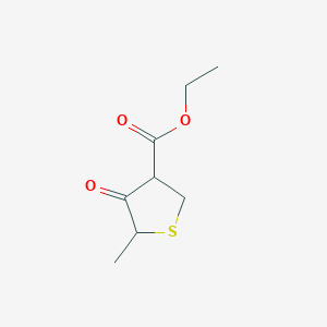 molecular formula C8H12O3S B8520991 Ethyl 5-methyl-4-oxo-tetrahydrothiophene-3-carboxylate 