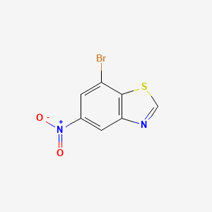 B8521065 7-Bromo-5-nitrobenzothiazole CAS No. 196205-22-8