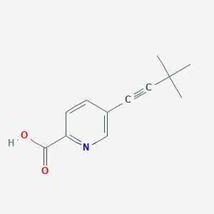 5-(3,3-Dimethylbut-1-ynyl)picolinic acid