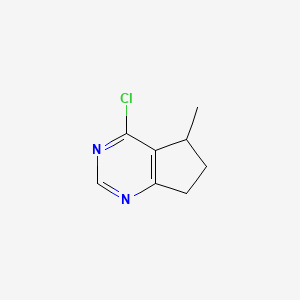 (R)-4-chloro-6,7-dihydro-5-methyl-5H-cyclopenta[d]pyrimidine