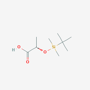Propanoic acid, 2-[[(1,1-dimethylethyl)dimethylsilyl]oxy]-, (2S)-