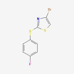 4-Bromo-2-(4-fluorophenylthio)thiazole