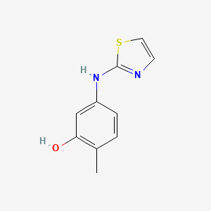 2-Methyl-5-(thiazol-2-ylamino)phenol