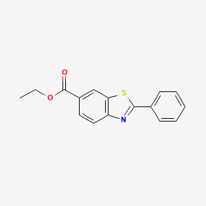 Ethyl 2-phenyl-benzothiazole-6-carboxylate