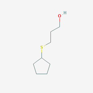 3-(Cyclopentylthio)-1-propanol