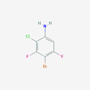 4-Bromo-2-chloro-3,5-difluoroaniline