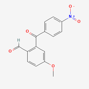 4-Methoxy-2-(4-nitrobenzoyl)benzaldehyde