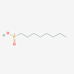 molecular formula C8H18O2P+ B8521991 Mono(n-octyl)phosphinic acid 