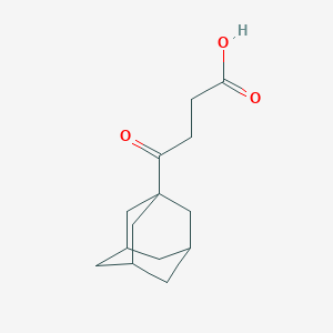 molecular formula C14H20O3 B085220 gamma-Oxo-1-adamantanebutyric acid CAS No. 15037-75-9