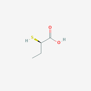 molecular formula C4H8O2S B8522063 (R)-2-mercaptobutanoic acid 