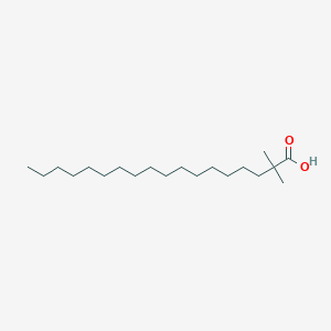 molecular formula C20H40O2 B8522264 2,2-Dimethyloctadecanoic acid CAS No. 71987-32-1