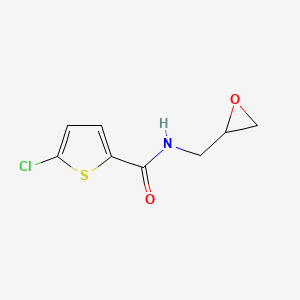 5-chloro-N-(2-oxiranylmethyl)-2-thiophenecarboxamide