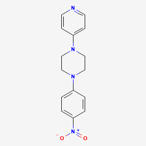 Piperazine,1-(4-nitrophenyl)-4-(4-pyridinyl)-