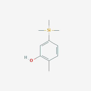 2-Methyl-5-(trimethylsilyl)phenol
