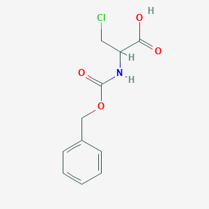 2-{[(Benzyloxy)carbonyl]amino}-3-chloropropanoic acid