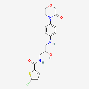 molecular formula C18H20ClN3O4S B8522533 Rivaroxaban Impurity G 