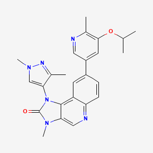 molecular formula C25H26N6O2 B8522555 PI3K-IN-37 CAS No. 1257547-40-2