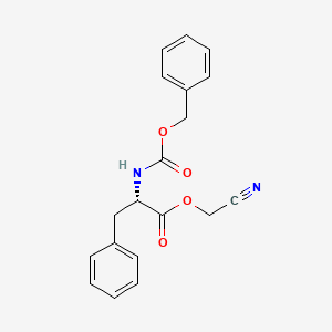 Alanine, N-benzyloxycarbonyl-3-phenyl-, cyanomethyl ester, L-