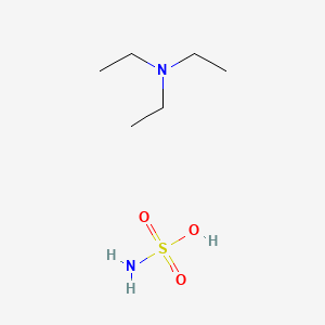 molecular formula C6H18N2O3S B8522667 Triethylamine sulfamate CAS No. 761-02-4