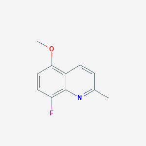 8-Fluoro-5-methoxy-2-methylquinoline