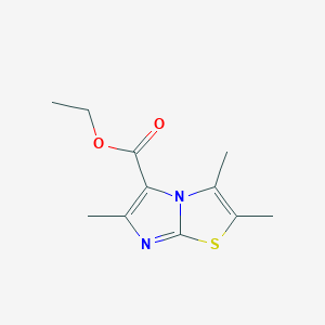 2,3,6-Trimethyl-imidazo[2,1-b]thiazole-5-carboxylic acid ethyl ester