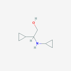2-Cyclopropyl-2-cyclopropylamino-ethanol