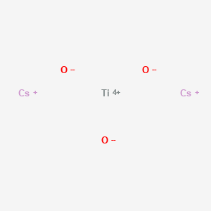 molecular formula Cs2O3Ti B085228 Cesium titanate CAS No. 12158-57-5