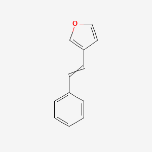 3-(2-Phenylethenyl)furan