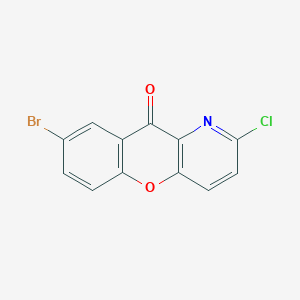 8-bromo-2-chloro-10H-chromeno[3,2-b]pyridin-10-one