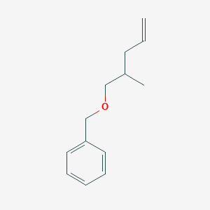 {[(2-Methylpent-4-EN-1-YL)oxy]methyl}benzene