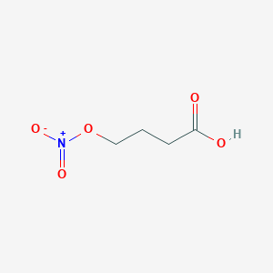molecular formula C4H7NO5 B8522930 4-nitrooxybutanoic Acid 