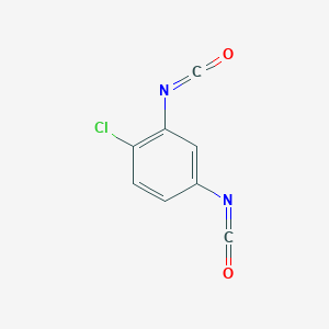 molecular formula C8H3ClN2O2 B8523171 1-Chloro-2,4-diisocyanatobenzene CAS No. 4998-28-1