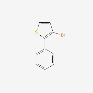 molecular formula C10H7BrS B8523287 3-Bromo-2-phenylthiophene 