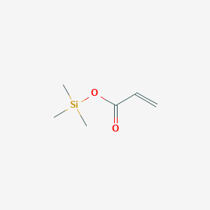 molecular formula C6H12O2Si B085233 丙烯酸三甲基甲硅烷酯 CAS No. 13688-55-6