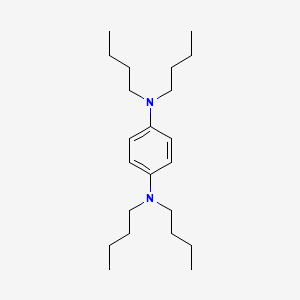 molecular formula C22H40N2 B8523368 N,N,N,N-TETRABUTYLBENZENE-1,4-DIAMINE CAS No. 19433-81-9