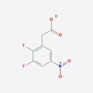 (2,3-Difluoro-5-nitrophenyl)acetic acid