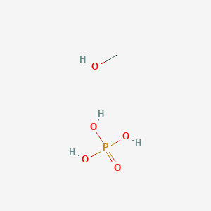 molecular formula CH7O5P B8523387 Phosphoric acid, methyl ester 