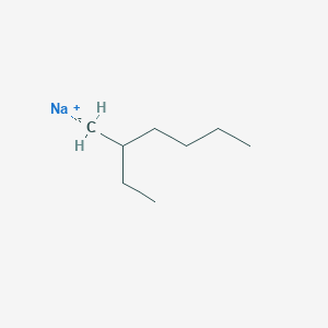 molecular formula C8H17Na B8523411 Sodium 2-ethylhexan-1-ide CAS No. 54546-37-1