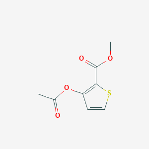 Methyl 3-(acetyloxy)thiophene-2-carboxylate