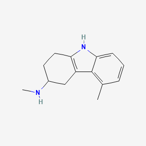 B8523581 N,5-Dimethyl-2,3,4,9-tetrahydro-1H-carbazol-3-amine CAS No. 60481-66-5